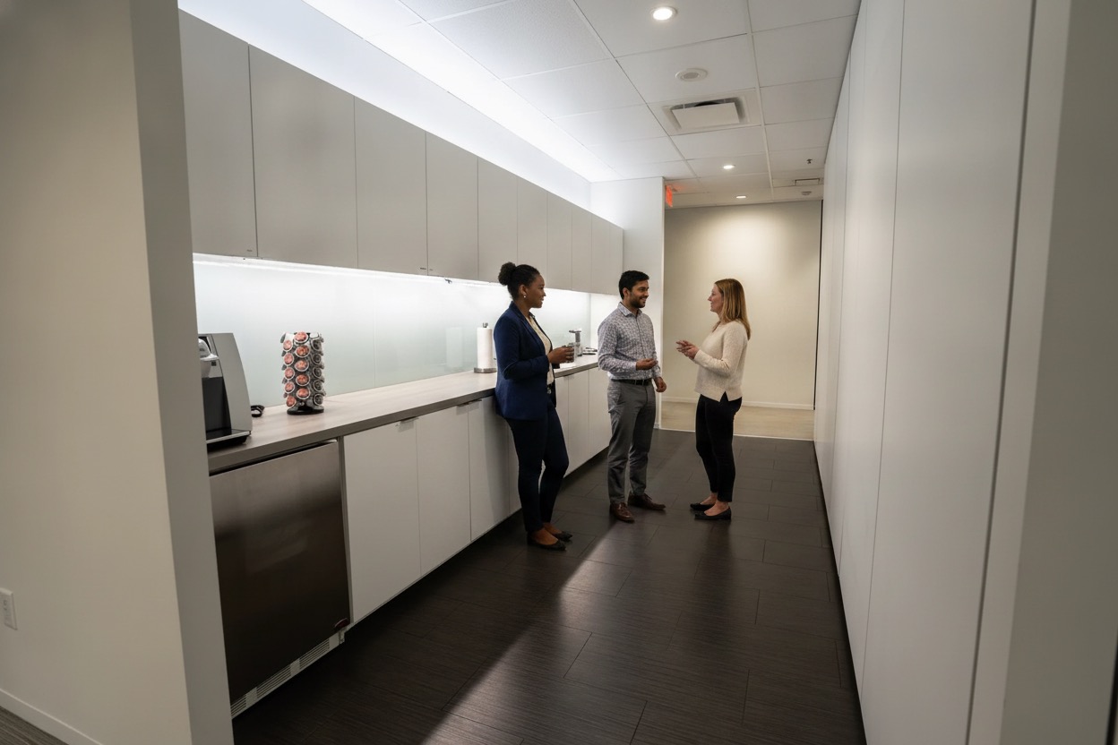 Une suite de bureaux collaborative et meublée chez TCC Canada