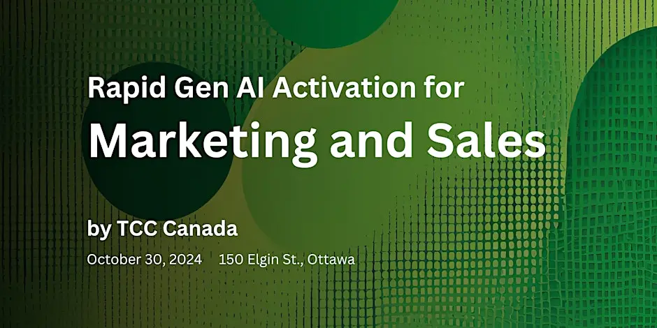 "Rapid Gen AI Activation" advertisement.