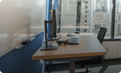 Individual private office space