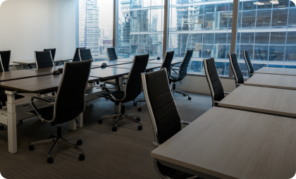 Enterprise office space for large teams